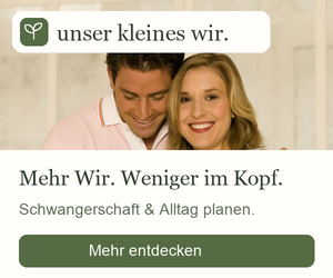 Werbung für Unser kleines Wir im Format 300 mal 250 Pixel